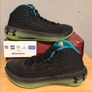 Under Armour HOVR Havoc 2 'Black Lime' Size 9